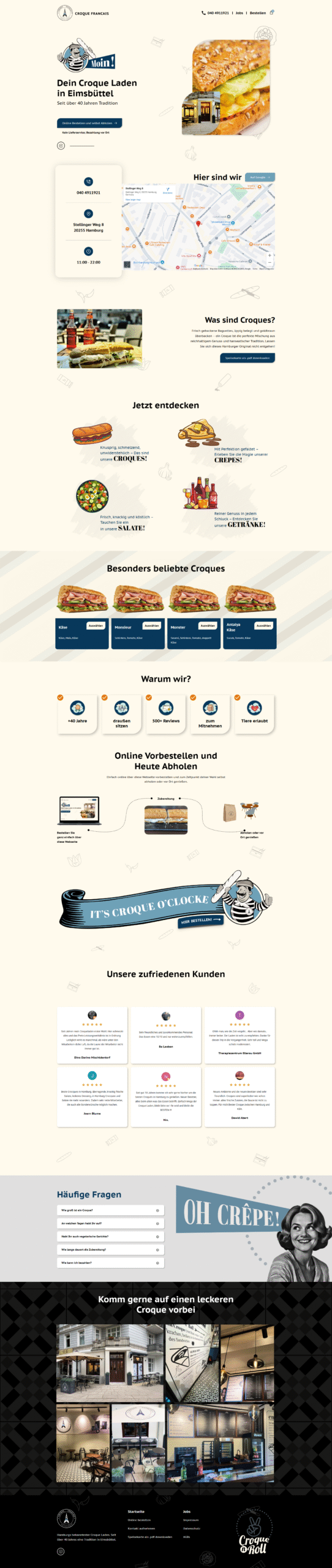 Croque FrancaisWeb Development