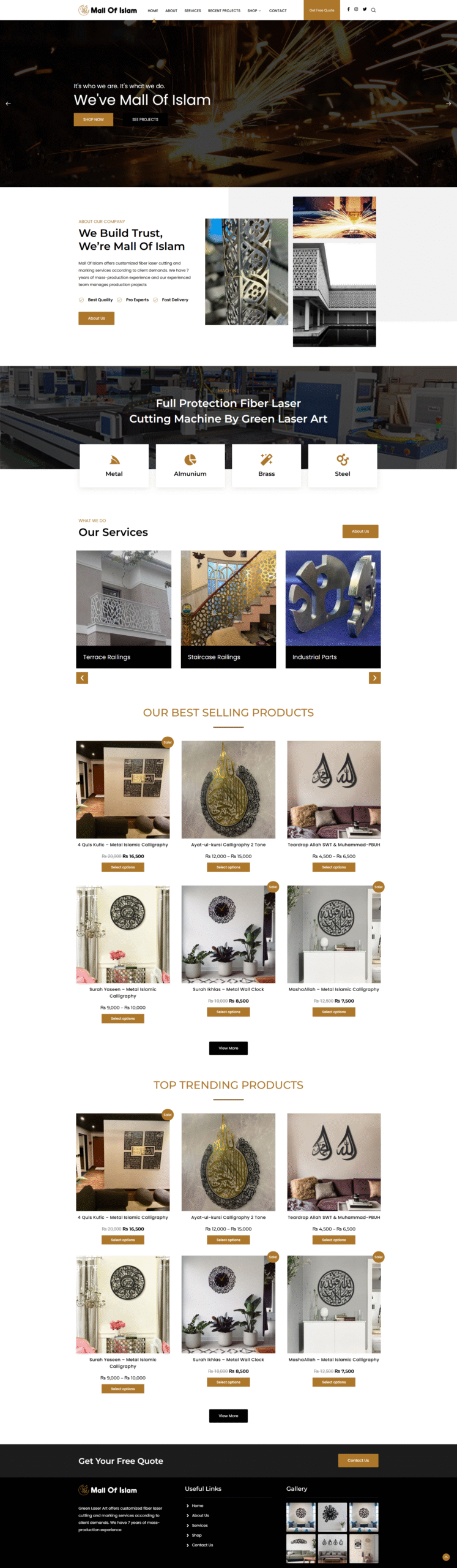 Mall Of IslamWeb DevelopmentWeb Design