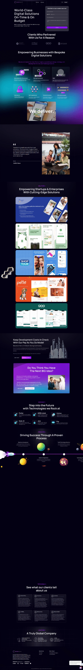 Zentech AgencyWeb DevelopmentSEO